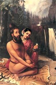 Vishwamitra and Menaka