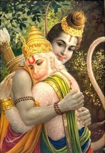 Image of Rama and Hanuman