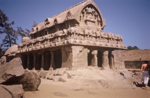 Rock Temple from Mahabalipura near Chenai
